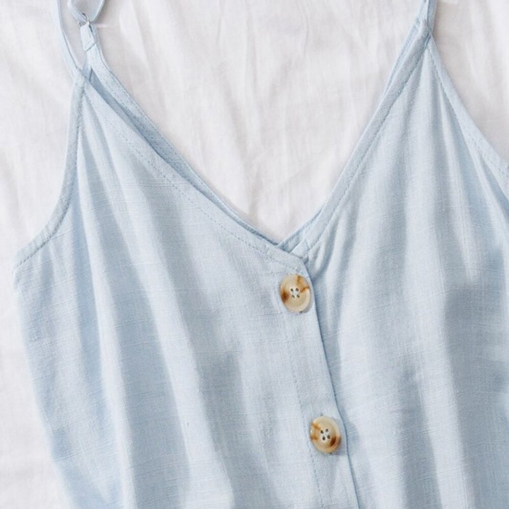 Linen Blue Cami